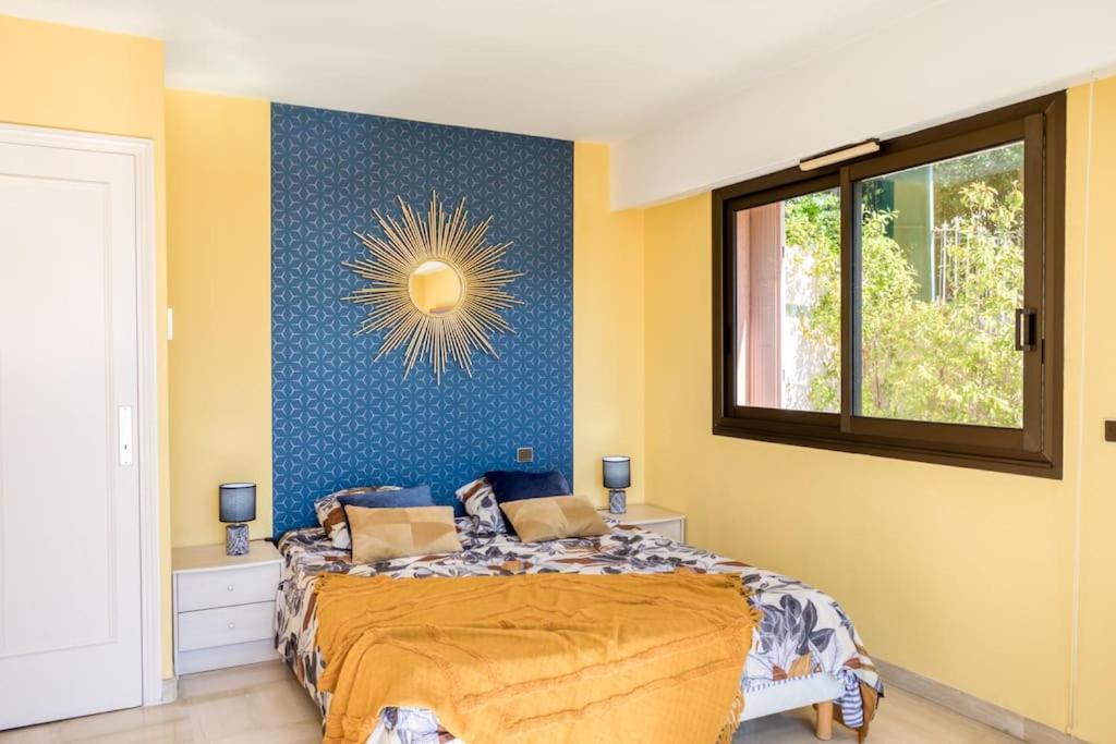 Pour 6 Avec Magnifique Terrasse De 114m2 Et Vue Panoramique Appartamento Nizza